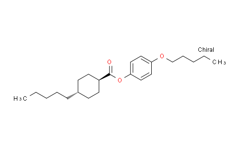 4-n-Pentyloxyphenyl trans-4-n-pentylcyclohexanecarboxylate