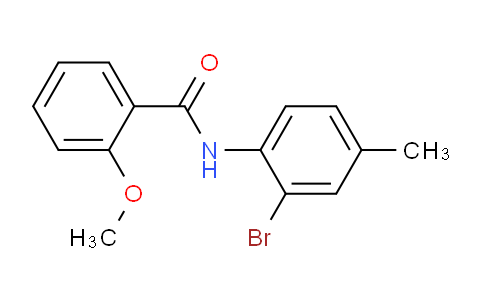 N-(2-Bromo-4-methylphenyl)-2-methoxybenzamide