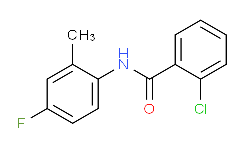 2-Chloro-N-(4-fluoro-2-methylphenyl)benzamide
