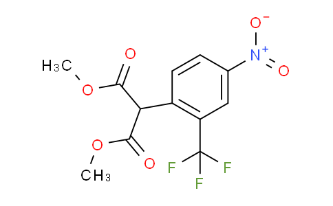Dimethyl 2-(4-nitro-2-trifluoromethylphenyl)malonate