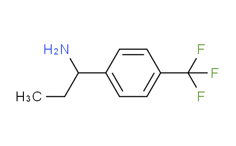 1-[4-(Trifluoromethyl)phenyl]propylamine