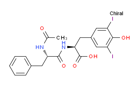 N-Acetyl-l-phenylalanyl-3,5-diiodo-l-tyrosine