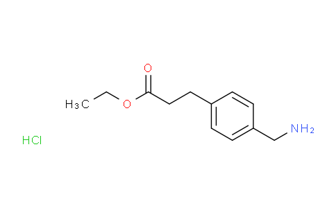 Ethyl 3-(4-(aminomethyl)phenyl)propanoate hydrochloride