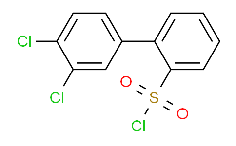[2-(3,4-Dichlorophenyl)phenyl]sulfonyl chloride