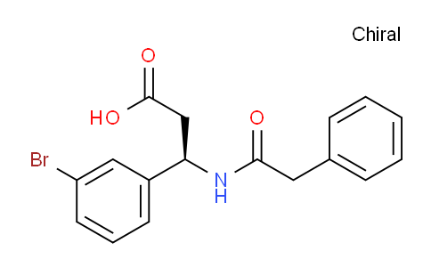 N-Phenylacetyl-3-bromo-beta-phenylalanine