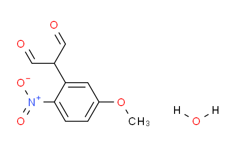 2-(5-Methoxy-2-nitrophenyl)malondialdehyde monohydrate