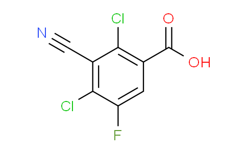 2,4-二氯-3-氰基-5-氟苯甲酸