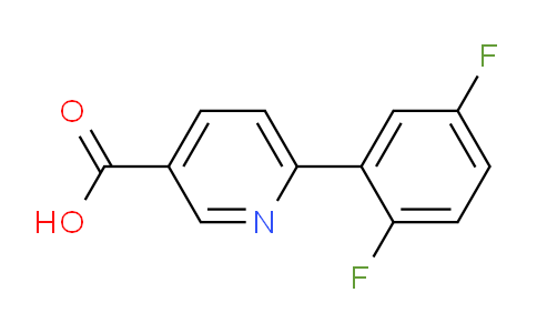 6-(2,5-Difluorophenyl)nicotinic acid