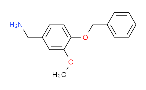 1-[4-(Benzyloxy)-3-methoxyphenyl]methanamine