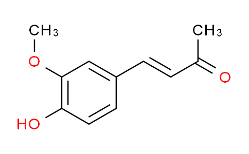 4-(4-羟基-3-甲氧苯基)-3-丁烯-2-酮
