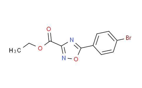 Ethyl 5-(4-bromophenyl)-[1,2,4]oxadiazole-3-carboxylate