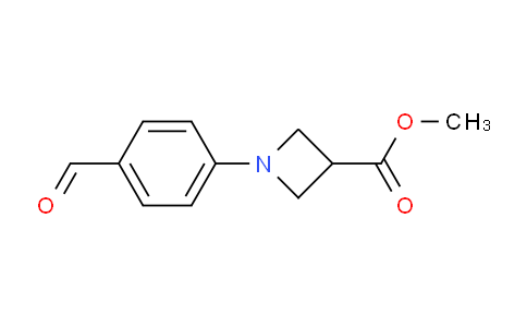 Methyl 1-(4-formylphenyl)azetidine-3-carboxylate