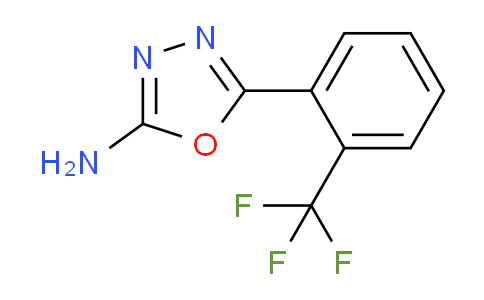 5-[2-(Trifluoromethyl)phenyl]-1,3,4-oxadiazol-2-amine