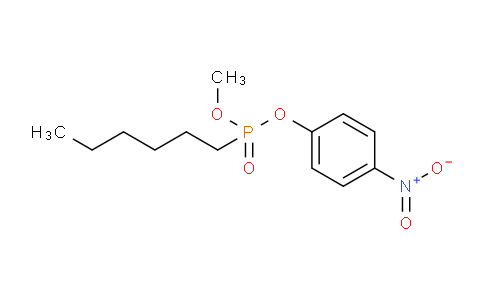 Methyl 4-nitrophenyl hexylphosphonate