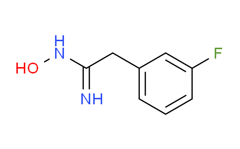 2-(3-Fluorophenyl)-N-hydroxyacetimidamide