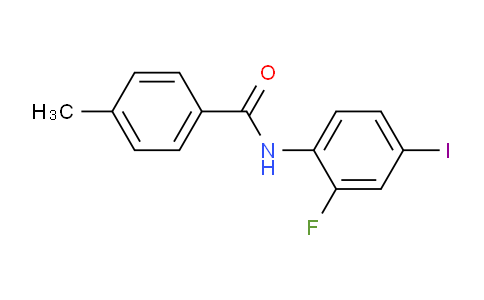 N-(2-Fluoro-4-iodophenyl)-4-methylbenzamide