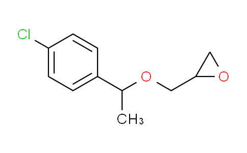 2-([1-(4-Chlorophenyl)ethoxy]methyl)oxirane