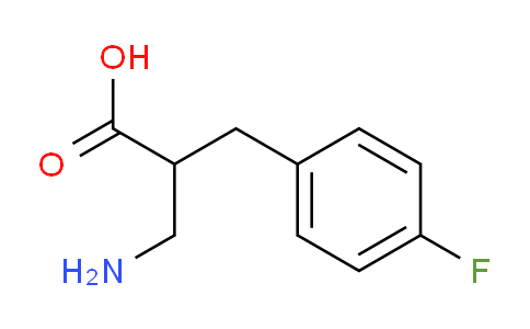 2-Aminomethyl-3-(4-fluoro-phenyl)-propionic acid