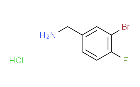 3-Bromo-4-fluorobenzyl amine HCl