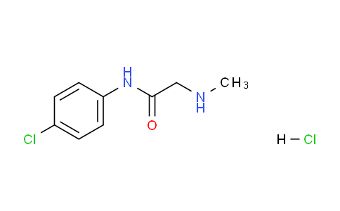 N-(4-Chlorophenyl)-2-(methylamino)acetamide HCl