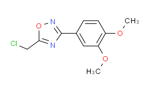 5-(Chloromethyl)-3-(3,4-dimethoxyphenyl)-1,2,4-oxadiazole