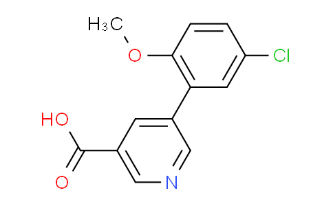 5-(5-Chloro-2-methoxyphenyl)nicotinic acid