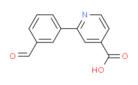2-(3-Formylphenyl)isonicotinic acid
