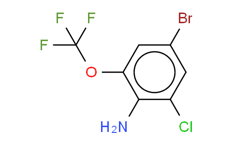 Benzenamine,4-bromo-2-chloro-6-(trifluoromethoxy)-