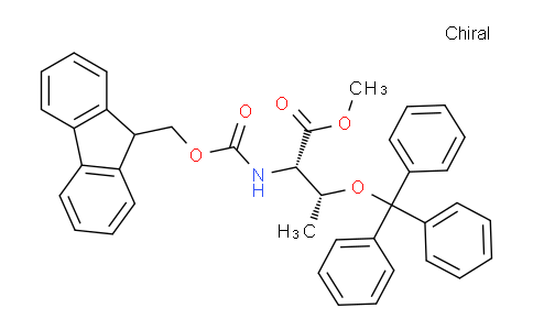 methyl (2S,3R)-2-{[(9H-fluoren-9-ylmethoxy)carbonyl]amino}-3-(triphenylmethoxy)butanoate