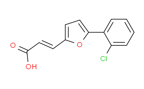 3-[5-(2-Chlorophenyl)-2-furyl]acrylic acid