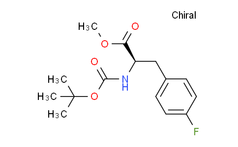 Methyl (2r)-2-[(tert-butoxy)carbonylamino]-3-(4-fluorophenyl)propanoate