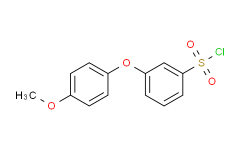 [3-(4-Methoxyphenoxy)phenyl]sulfonyl chloride