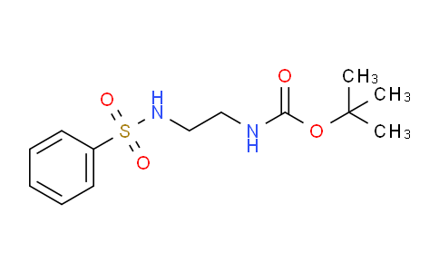 tert-Butyl 2-(phenylsulfonamido)ethylcarbamate