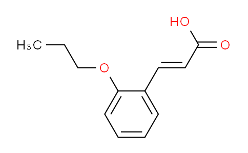 (2E)-3-(2-Propoxyphenyl)prop-2-enoic acid