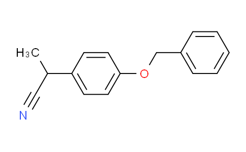 2-(4-(Benzyloxy)phenyl)propanenitrile
