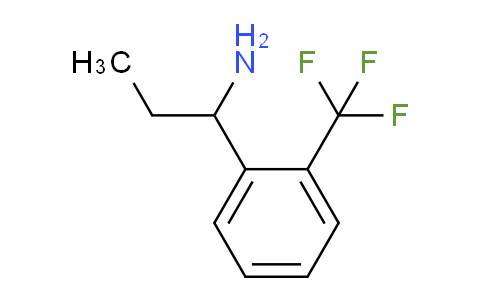 1-[2-(Trifluoromethyl)phenyl]propylamine