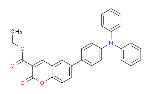 Ethyl 6-[4-(diphenylamino)phenyl]coumarin-3-carboxylate