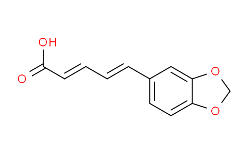 5-(3,4-Methylenedioxyphenyl)-2,4-pentadienoic acid