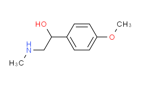 1-(4-Methoxyphenyl)-2-(methylamino)ethanol