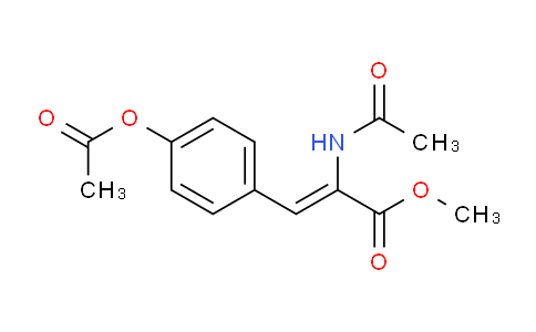 Methyl 2-acetamido-3-(4-acetoxyphenyl)acrylate