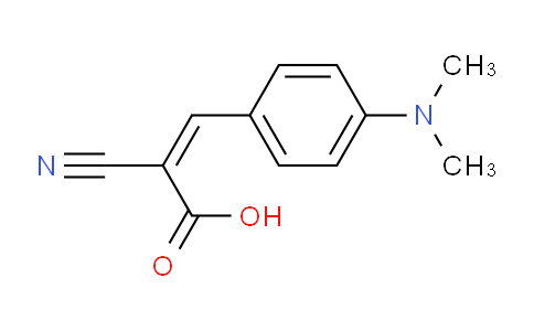 2-Cyano-3-(4-dimethylamino-phenyl)-acrylic acid