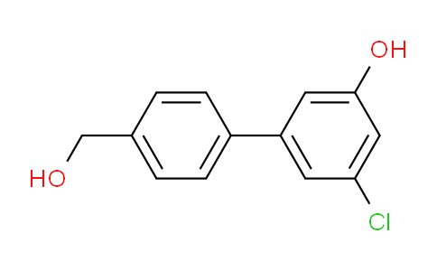 3-Chloro-5-(4-hydroxymethylphenyl)phenol