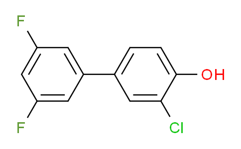 2-Chloro-4-(3,5-difluorophenyl)phenol