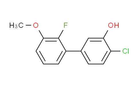 2-Chloro-5-(2-fluoro-3-methoxyphenyl)phenol