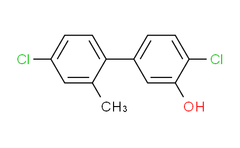 2-Chloro-5-(4-chloro-2-methylphenyl)phenol