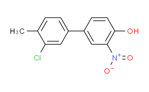 4-(3-Chloro-4-methylphenyl)-2-nitrophenol