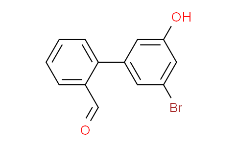 3-Bromo-5-(2-formylphenyl)phenol