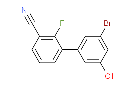 3-Bromo-5-(3-cyano-2-fluorophenyl)phenol