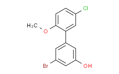 3-Bromo-5-(5-chloro-2-methoxyphenyl)phenol