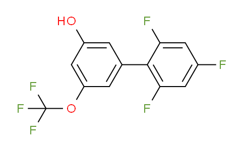 5-(2,4,6-Trifluorophenyl)-3-trifluoromethoxyphenol